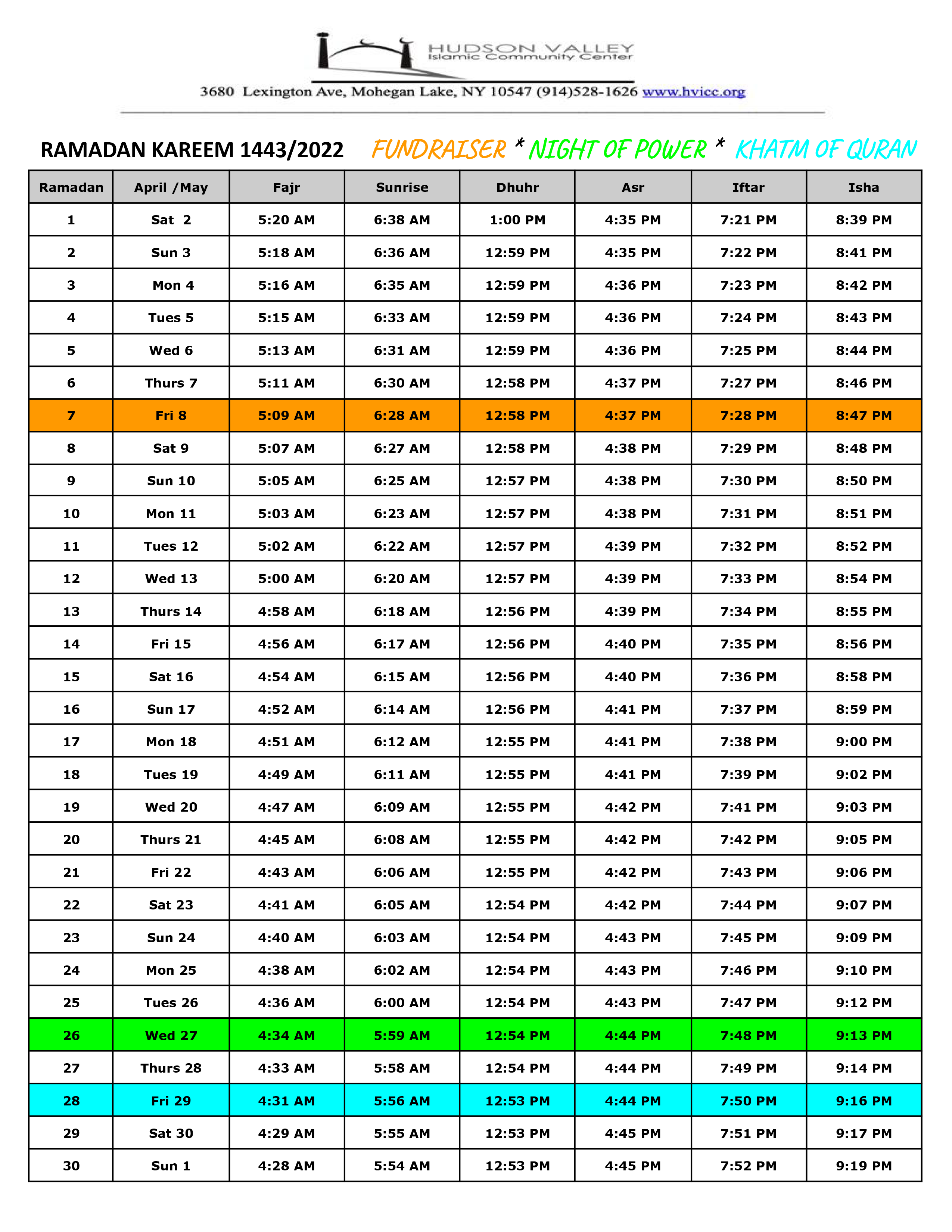 Islamic Calendar